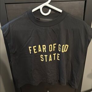 Fear of God Essentials Cropped muscle tank